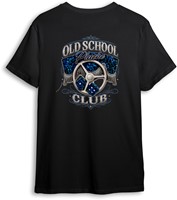 T-shirt Old School Pluche Club blau