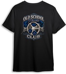 T-shirt Old School Pluche Club blue