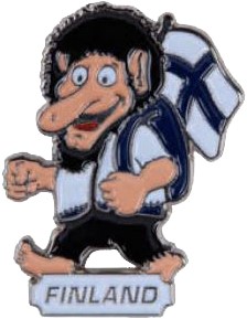 Pin Troll Finland