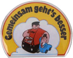 Pin Gemeinsam geht's besser