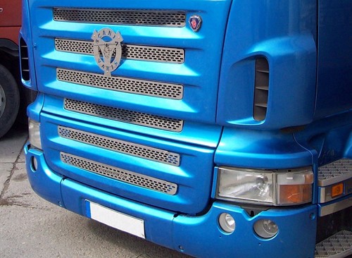 Stainless Steel Grill Scania R1-2