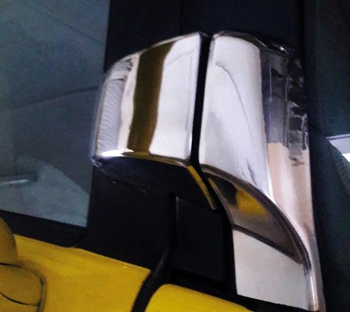 Stainless steel 3D Hinge cover Scania-2