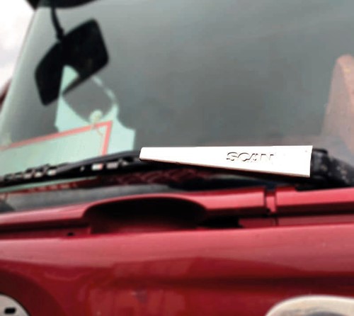 RVS Ruitenwisser Sierplaat Scania-2