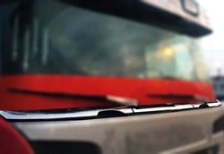 Stainless steel bottom strip wiper Scania