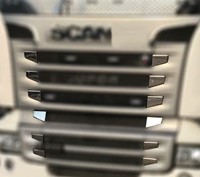 Edelstahl 3D Grillecken Scania-3