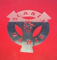 Stainless Steel Scania Vabis Emblem 15 CM