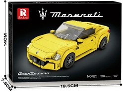 Reobrix Maserati Granturismo Yellow 1:24