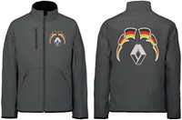 Softshell jas Renault Embleem met wimpels Duitsland-2