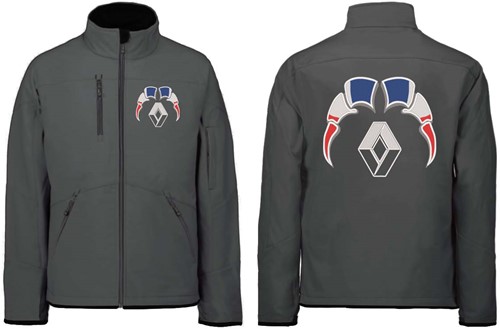 Softshell jas Renault Embleem met wimpels Frankrijk-2