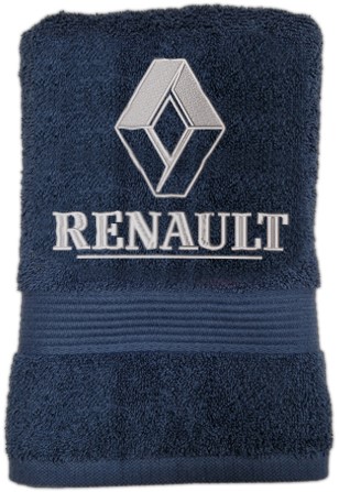 Renault handdoek blauw