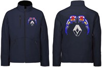 Softshell jacket Renault Emblem with flags Limburg-3