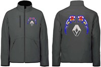 Softshell jacket Renault Emblem with flags Limburg-2