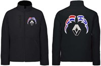 Softshell jacket Renault Emblem with flags Netherlands - Israel