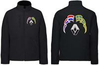 Softshell jas Renault Embleem met wimpels Nederland - Zweden