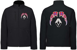 Softshell jacket Renault Emblem with flags Norway