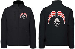Softshell jacket Renault Emblem with flags Austria