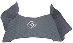 Engine cover Renault T grey stitched Skai