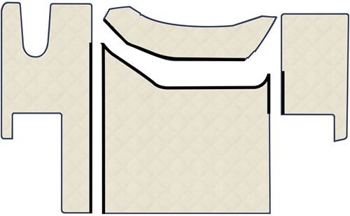 Vloermatten Renault T Cab. High Sleeper