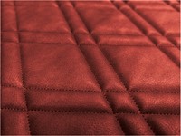 Motortunnel Scania genähtes Rot-2