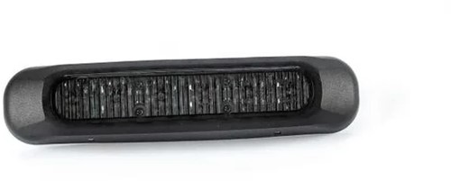 Flitser R65 Dark/Amber 6 LED's 12-24V 1m Kabel open