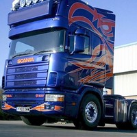 Polyester Sun Visor Scania 4 / R Series Type 2-A