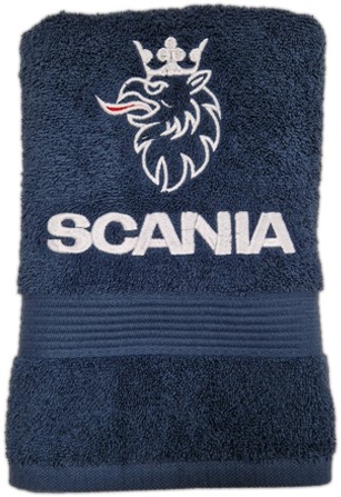 Scania towel blue