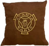 Cushion brown Scania Vabis gold