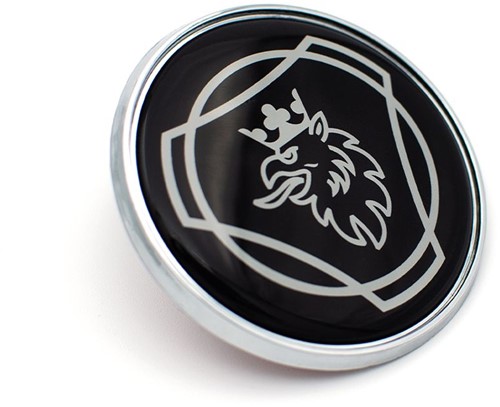 Emblem Round Scania with black griffin-2