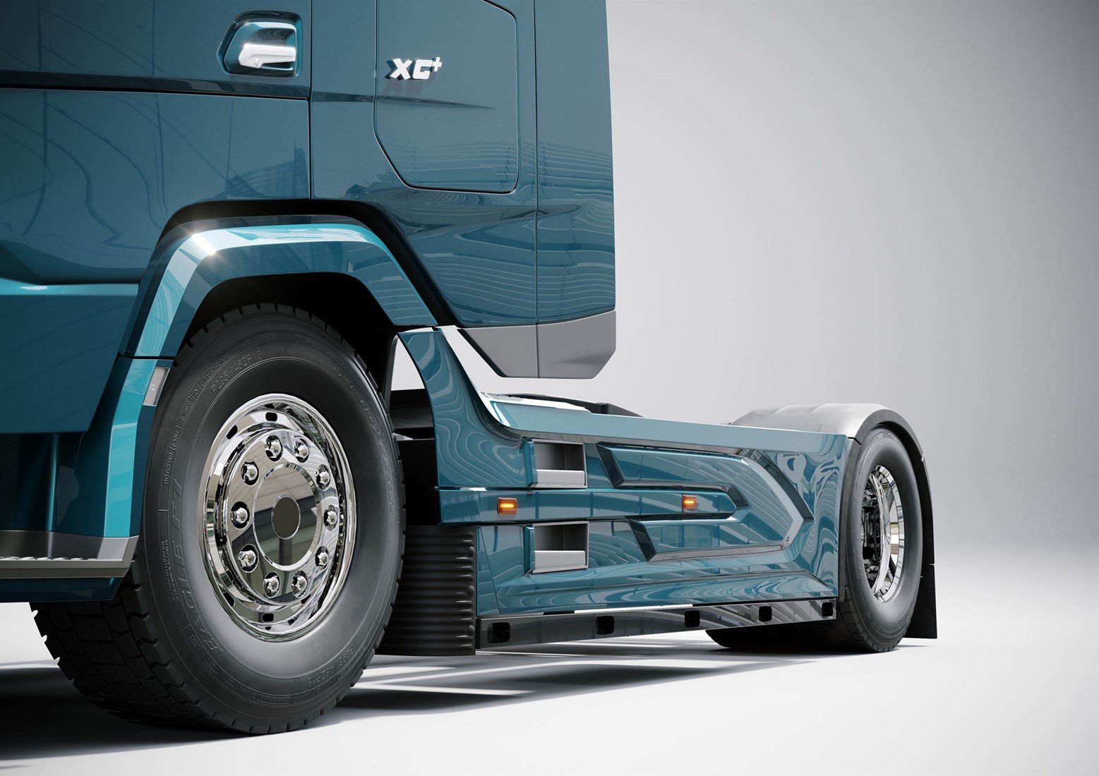 Old School Sidebar DAF NewGen WB 4000mm Truck Accessoires