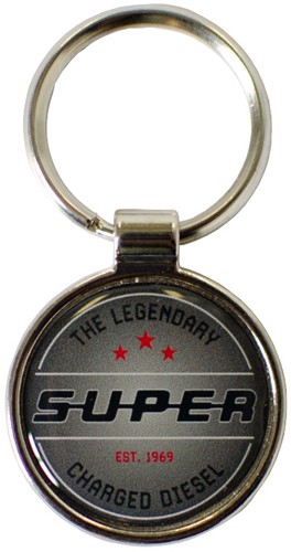 Sleutelhanger Super zwart