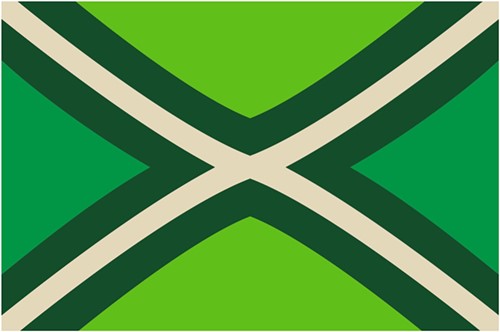 Sticker Achterhoek flag