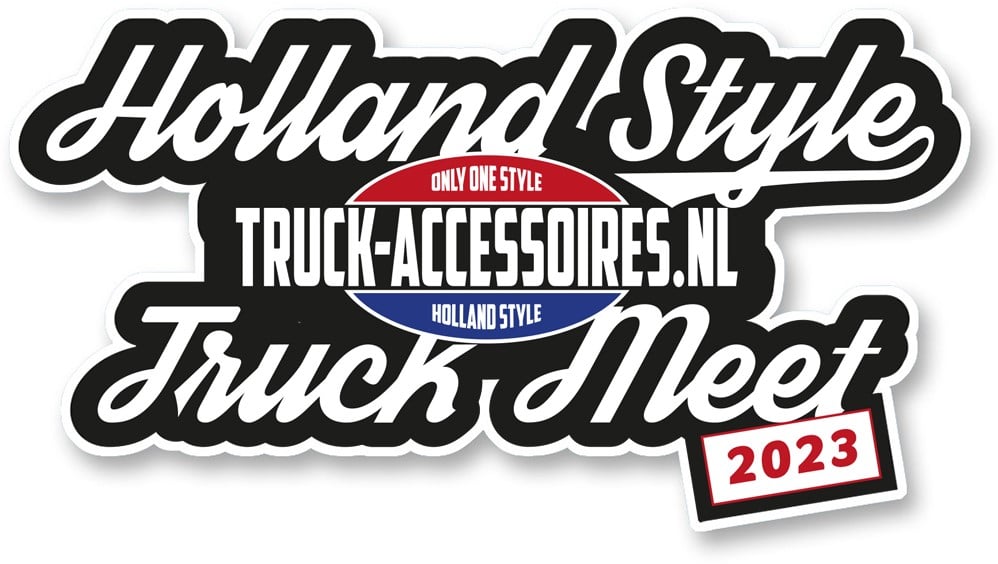 Sticker Holland Style Truck Meet 2023 Truck Accessoires