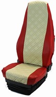 Set Stoelhoezen MAN - (6) Rood - (2) Blauw - MAN TGX vanaf 2020