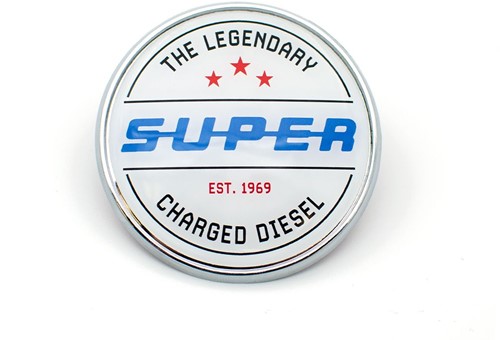 Emblem Round Super Blue