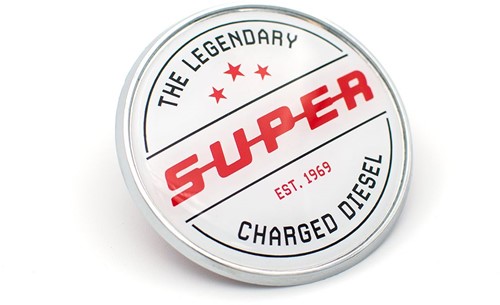 Embleem Rond Super rood-2