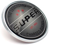 Embleem Rond Super Zwart-2