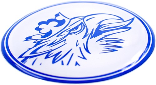 Hub sticker white with blue svempa-3
