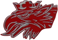 Ironing Emblem Svempa red