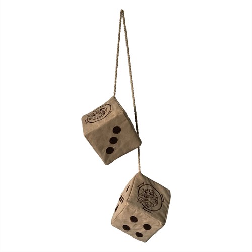 Griffin dice with stitched logo-2