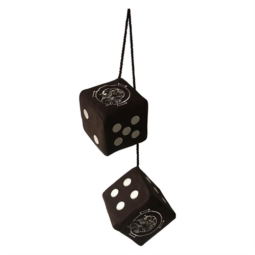 Griffin dice with stitched logo