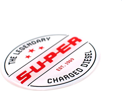 Nabenaufkleber Super rot-3