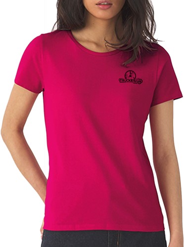T-shirt Trucker Lady roza-2
