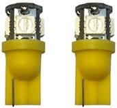 T10 5 SMD W5W LED 24V Oranje