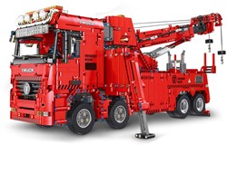 4-Assige bergingstruck met kraan