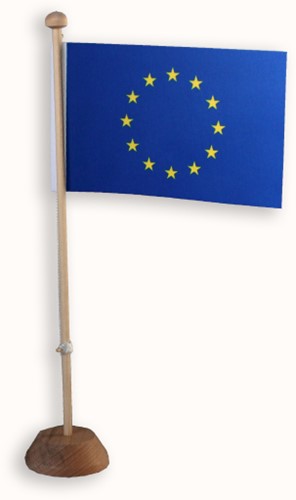 Tafelvlag met 1 mast