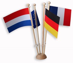 Table flag with 4 mast