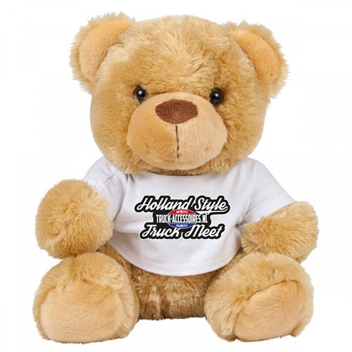 Bear with t-shirt and print Holland Style Truck Meet