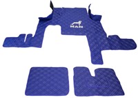 Motortunnel und Fußmatten MAN TGX -2017 Blau