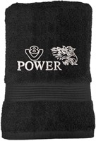 V8 Power towel black