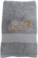 V8 Power Handtuch grau
